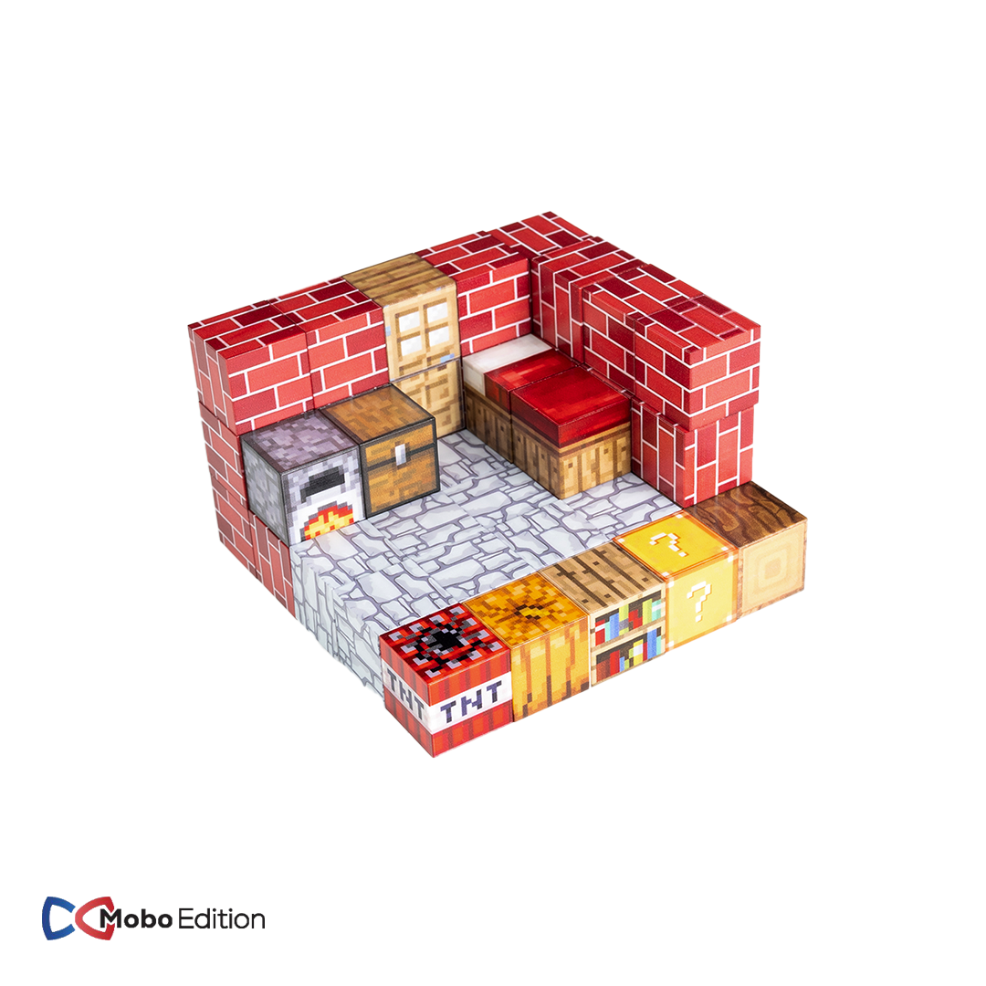 پک 44 تایی مکعب مگنتی ماینکرافت