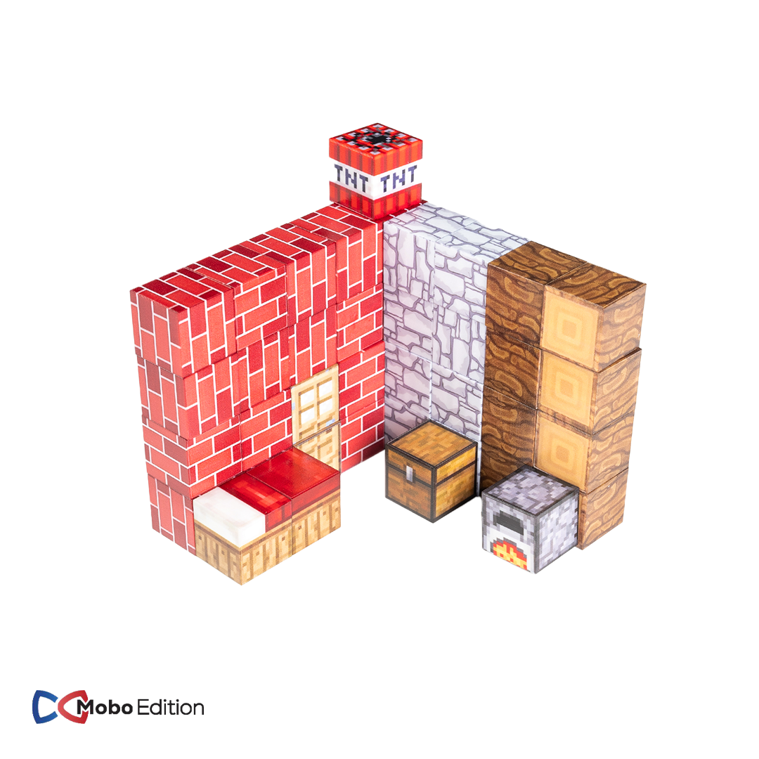 پک 44 تایی مکعب مگنتی ماینکرافت