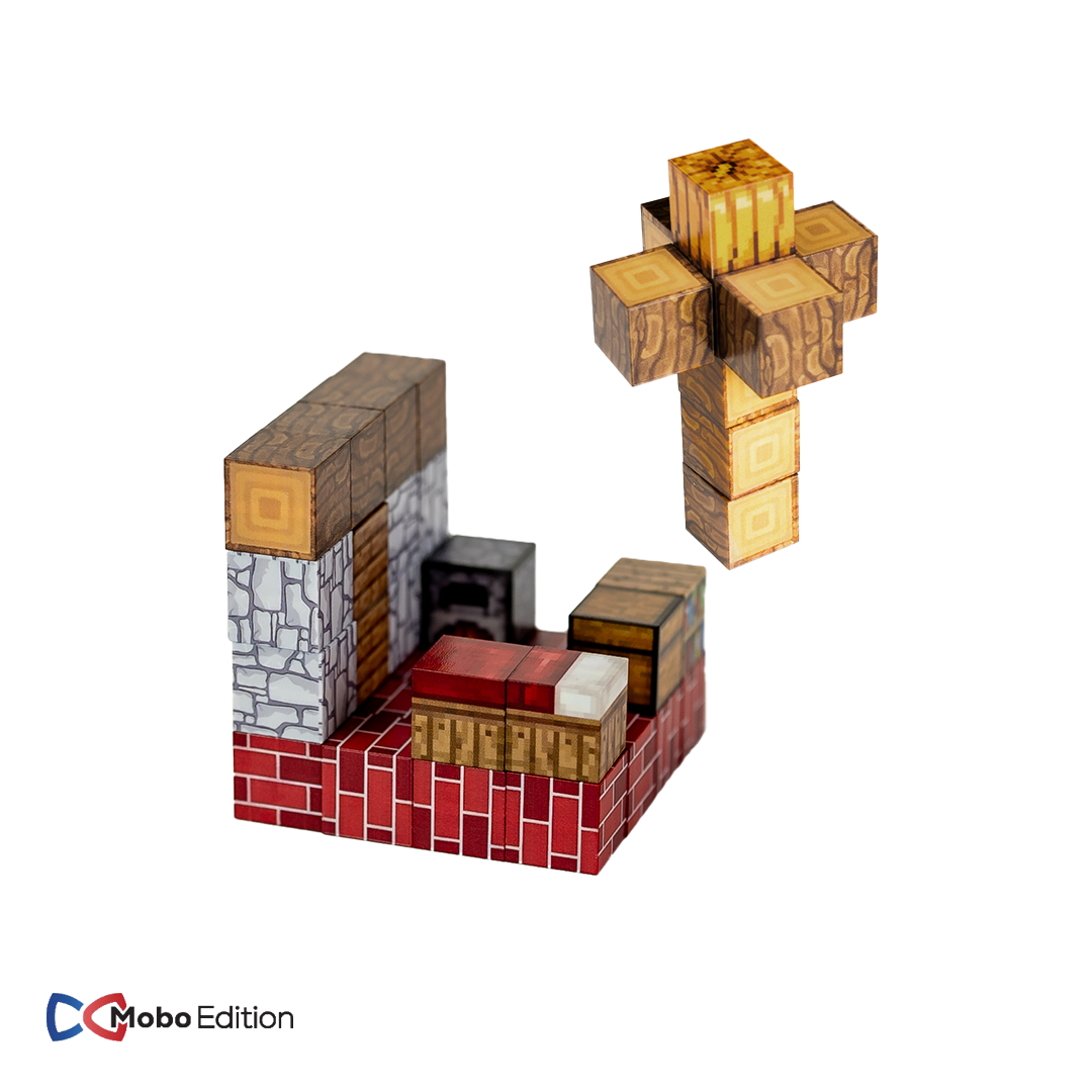 پک 44 تایی مکعب مگنتی ماینکرافت